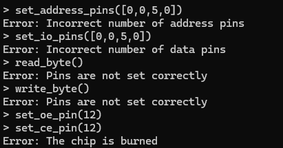 Some Example of CLI Inputs