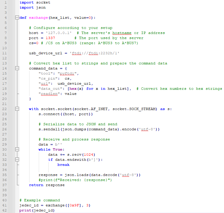 client.py script file