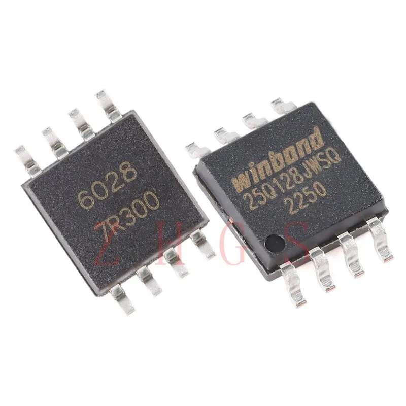 Real Life W25Q128 in a SOIC-8 Package