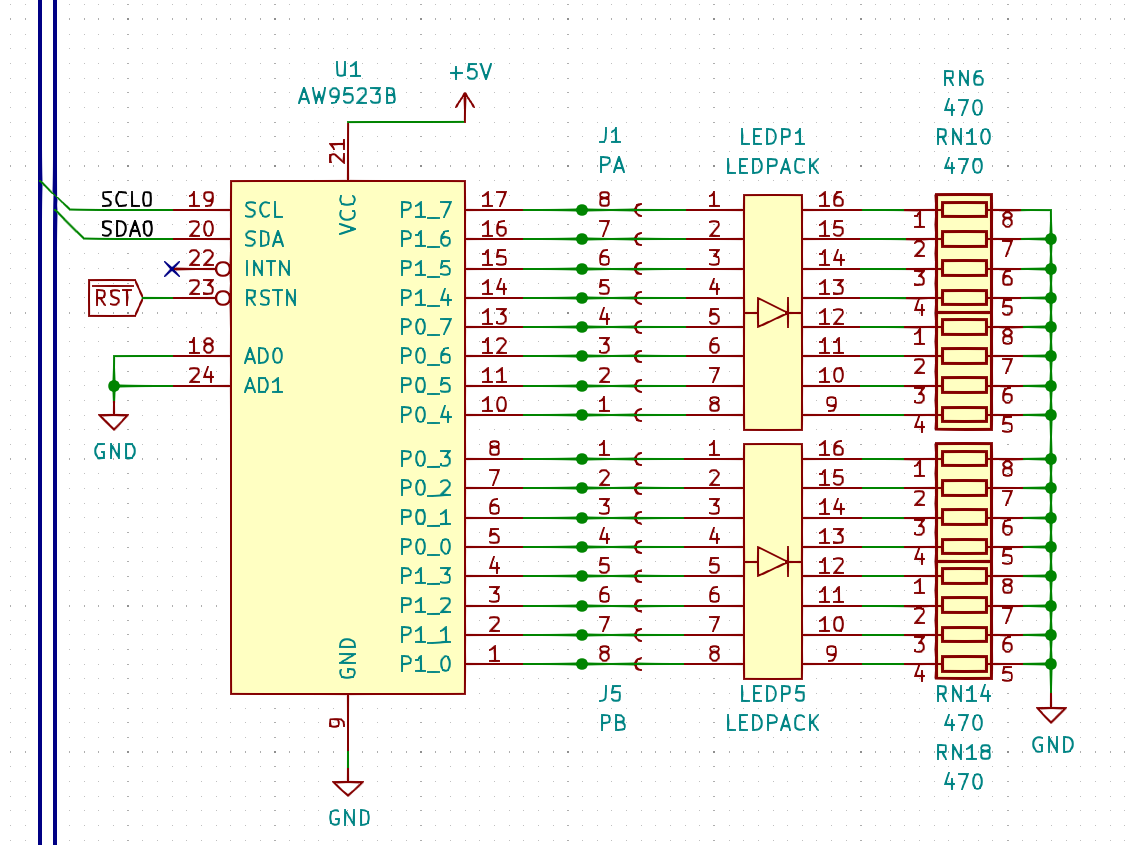 Typical I/O Expander circuit